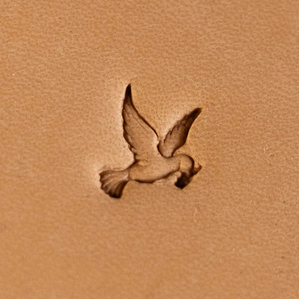 Swan Leather Stamp – Flying Bird