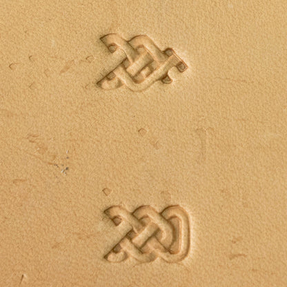 LT761 Geometric Leather Stamping Tool–Celtic Knot Geometric