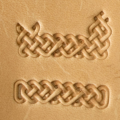 LT761 Geometric Leather Stamping Tool–Celtic Knot Geometric