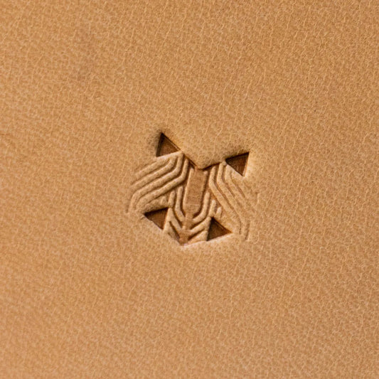 LT826 Geometric Leather Stamping Tool for Professional Crafters – Hex Tile Geometric 15x12mm (7/12" x 7/15")