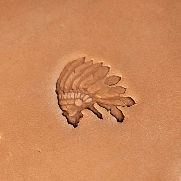Animal Leather Stamp – Headdress