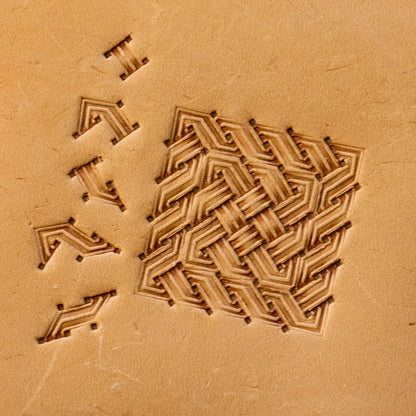 LT817 Basket Weave Leather Stamping Tool– Celtic Knot