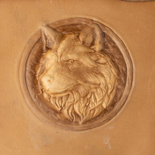 BP001 Wolf 3D Leather Molds 85mm(3 3/8")