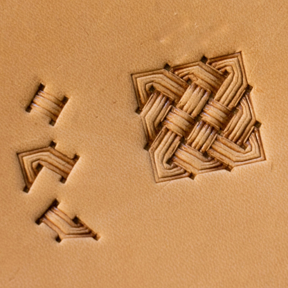 LT816 Basket Weave Leather Stamping Tool– Celtic Knot