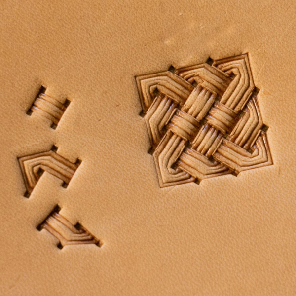 LT816 Basket Weave Leather Stamping Tool– Celtic Knot