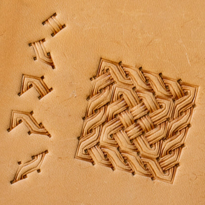 LT816 Basket Weave Leather Stamping Tool– Celtic Knot