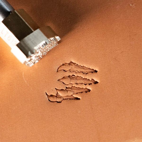 Paw Leather Stamp – Claw Marks