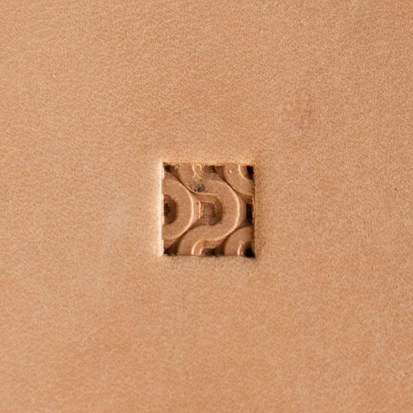 Pattern Leather Stamp – Wave Tile