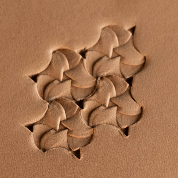 Pattern Leather Stamp – Fish Scale