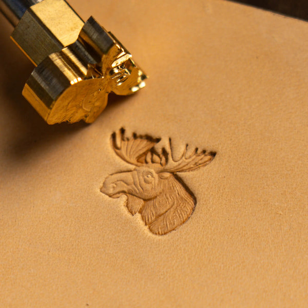 Deer Leather Stamp – Noble Moose