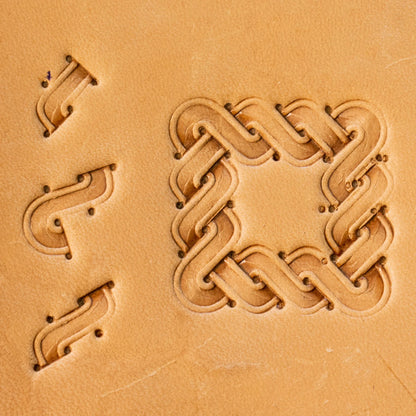 LT831 Basket Weave Leather Stamping Tool– Celtic Knot