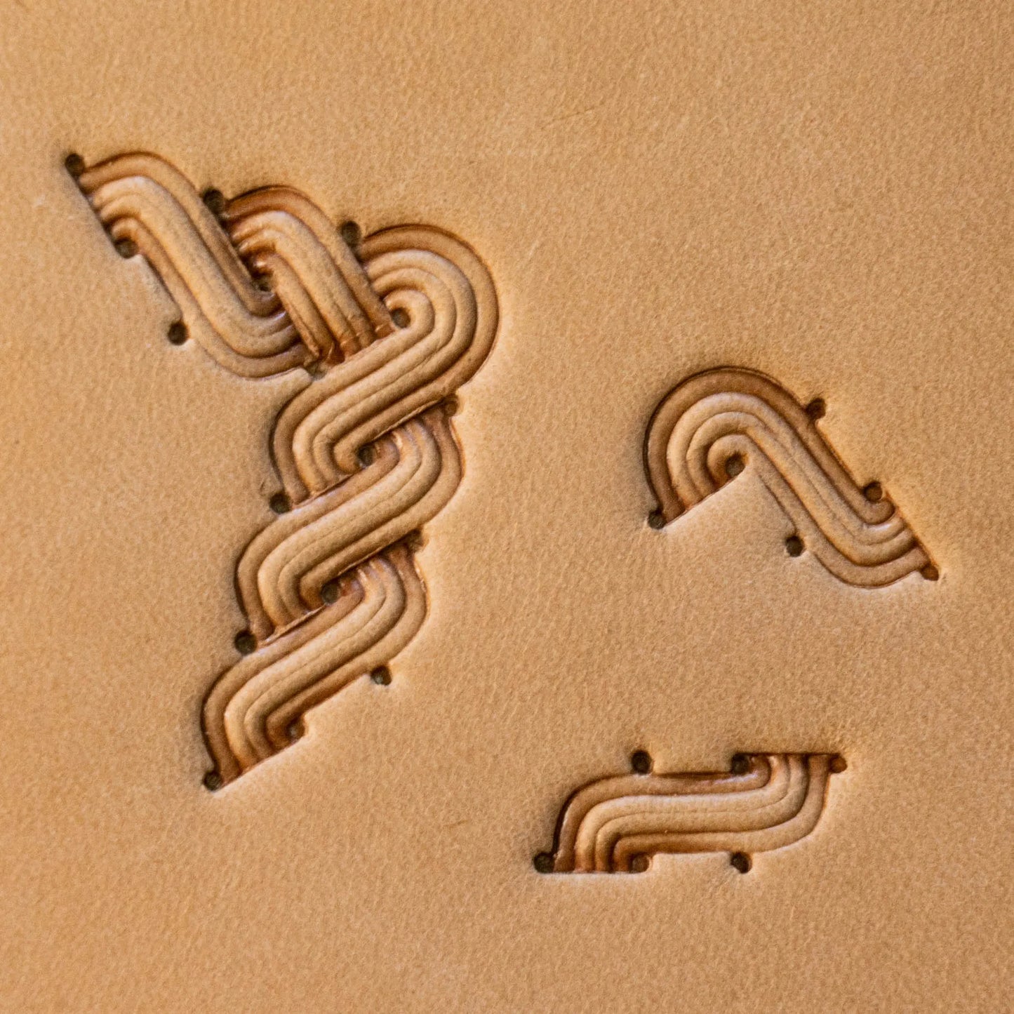 LT833 Basket Weave Leather Stamping Tool– Celtic Knot