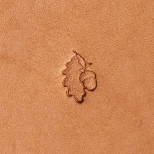 LT784 Oak Leaf Leather Stamping Tool for Professional Crafters – Acorn Oak Leaf 9x14mm (5/14" x 5/9")