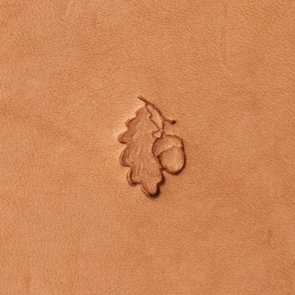 LT784 Oak Leaf Leather Stamping Tool for Professional Crafters – Acorn Oak Leaf 9x14mm (5/14" x 5/9")