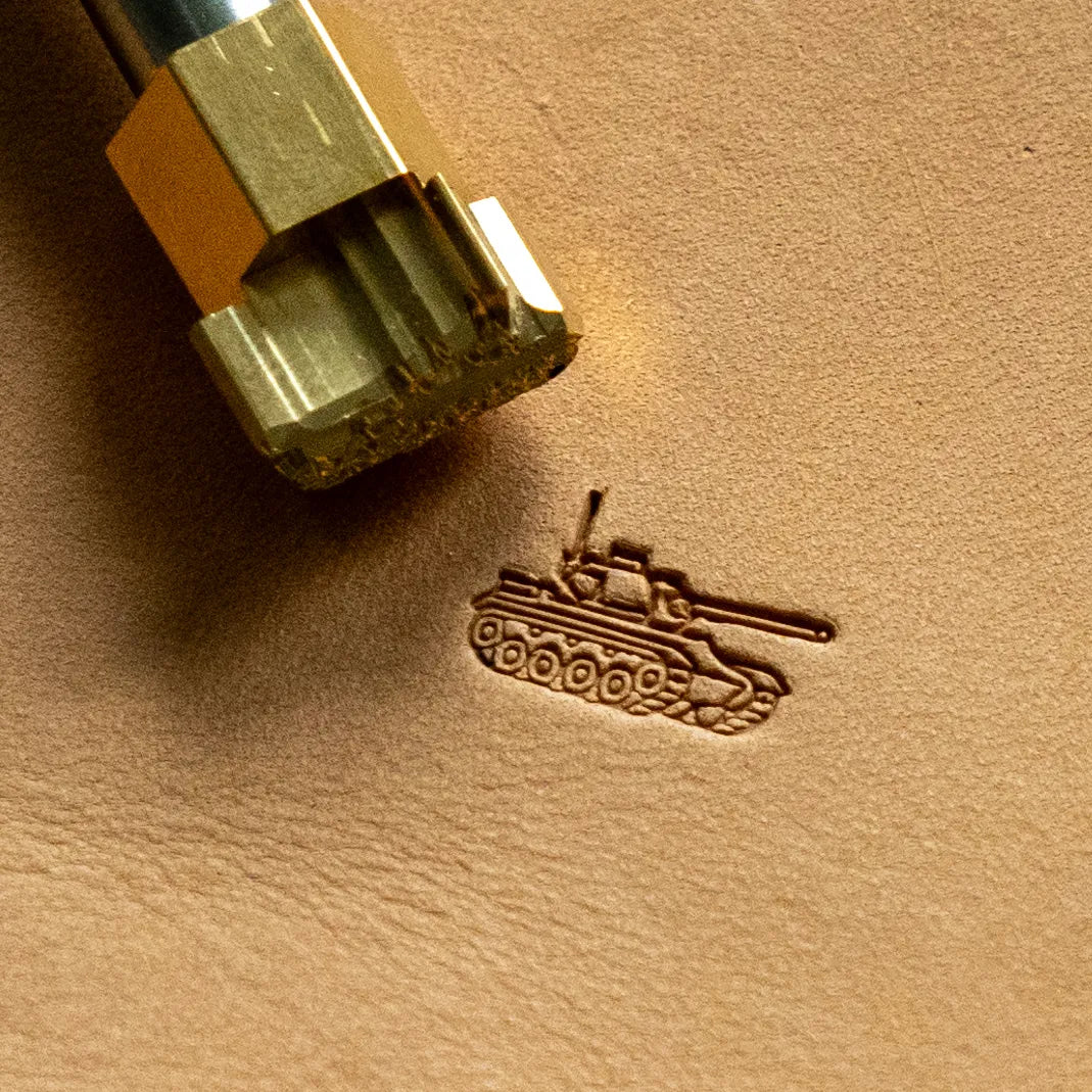 LT809 Pattern Leather Stamping Tool for Professional Crafters – Tank Pattern 15x9mm (7/12" x 5/14")