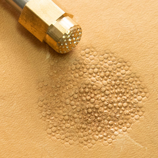 LT770 Pattern Leather Stamping Tool for Professional Crafters – Pebble Cluster Pattern 10x10mm (2/5" x 2/5")