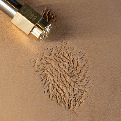 LT769 Texturing Premium Leather Stamping Tools for Professional Crafters-10x10mm