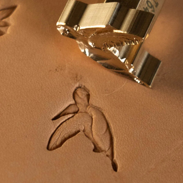 Turtle Leather Stamp – Jumping