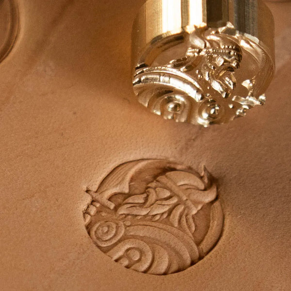 Pattern Leather Stamp – Viking Warrior