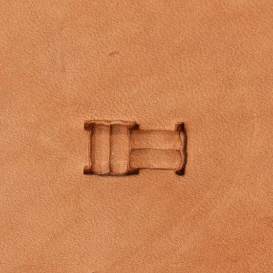 LT781 Basket Weave Leather Stamping Tool for Professional Crafters – 14x8mm (5/9" x 5/16")