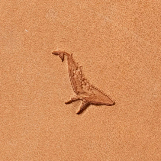 LT730 Dolphin Leather Stamping Tool for Professional Crafters – Stylized Dolphin 17x15mm (2/3" x 7/12")