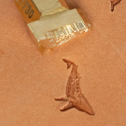 LT730 Dolphin Leather Stamping Tool for Professional Crafters – Stylized Dolphin 17x15mm (2/3" x 7/12")