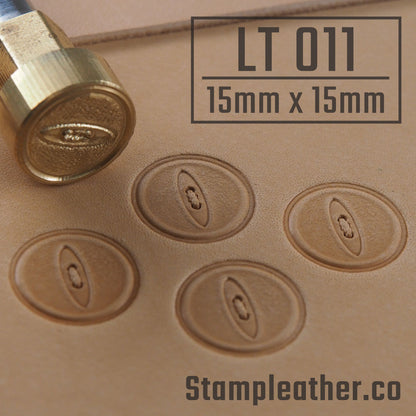 LT011 Premium Leather Stamping Tools for Professional Crafters-15x15mm size