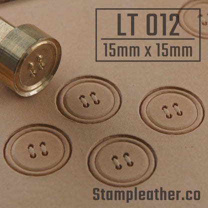 LT012 Premium Leather Stamping Tools for Professional Crafters-15x15mm size